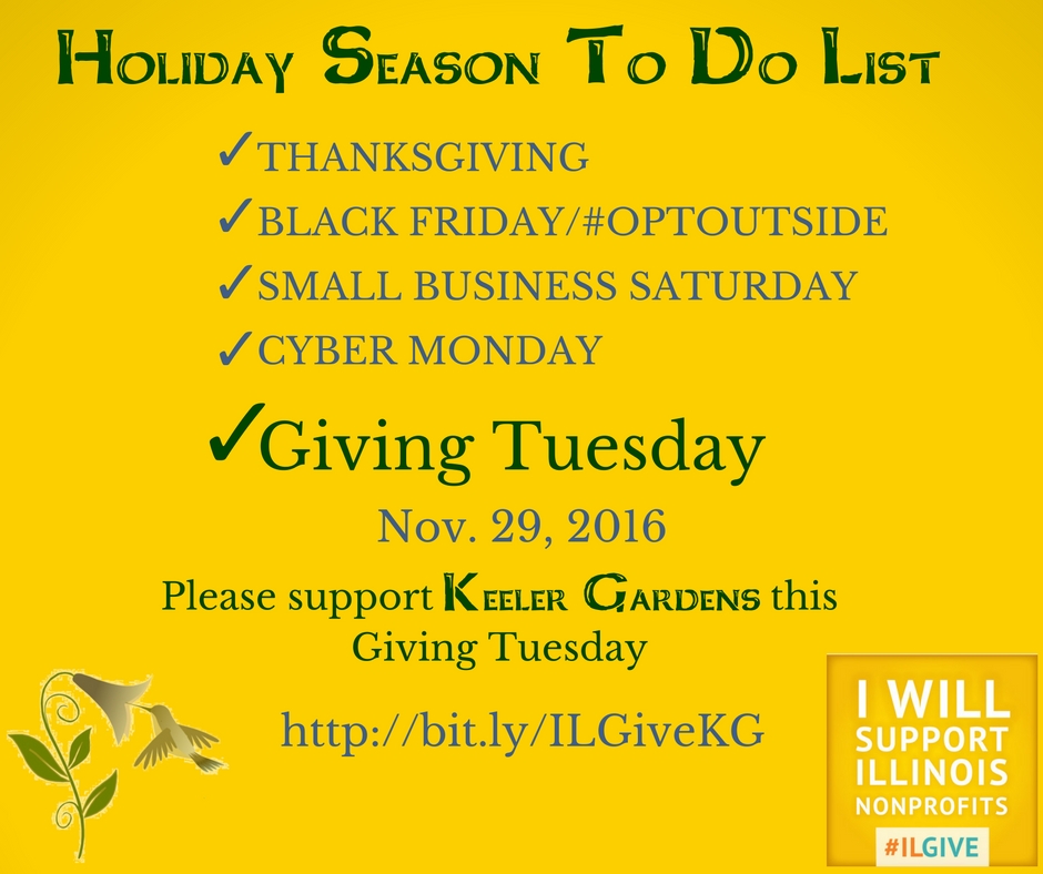 Checklist for the first holiday weekend ending with Giving Tuesday